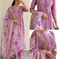 Elegant Handwork Roman Silk Kurti Set