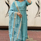 Elegant Handwork Roman Silk Kurti Set