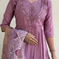 Elegant Handwork Roman Silk Kurti Set