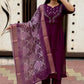 Elegant Handwork Roman Silk Kurti Set