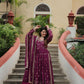 Designer Chinon Kurti, Sharara & Dupatta Set