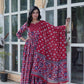 Premium Cotton Kurti with Pant & Dupatta Set