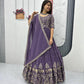 Luxury Embroidered Gown Set with Dupatta