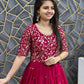 Luxury Embroidered Gown Set with Dupatta