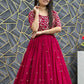 Luxury Embroidered Gown Set with Dupatta