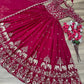 Luxury Embroidered Gown Set with Dupatta