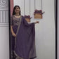 Luxury Embroidered Gown Set with Dupatta