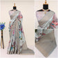 Handloom Silk Digital Print Saree