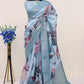 Handloom Silk Digital Print Saree